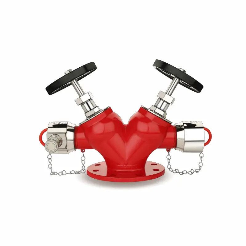 DOUBLE HYDRANT VALVE